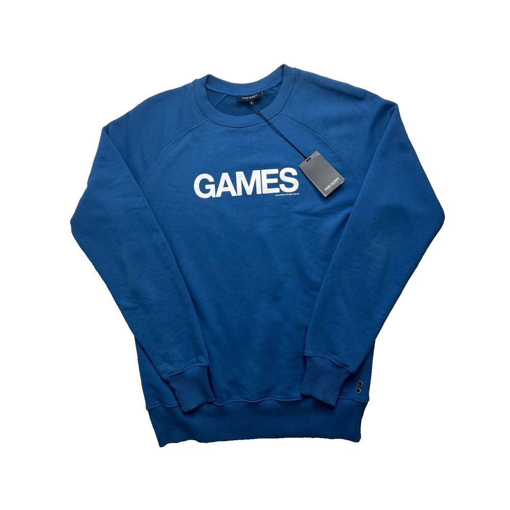 3-16 RON DORFF Men's Sweater Blue Small